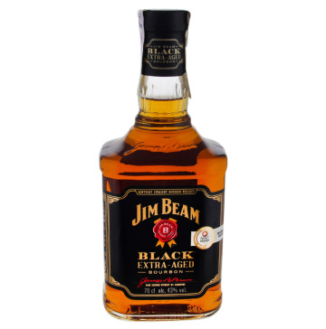 Віскі 0.7л 43% Black Extra-Aged Jim Beam пл