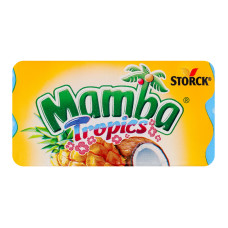 Цукерки жувальні з фруктовим смаком Тропікс Mamba м/у 26.5г