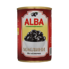 Маслини без кісточки Alba Food ж/б 300мл