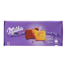 Печиво Milka у шоколадній глазурі м/у 200г