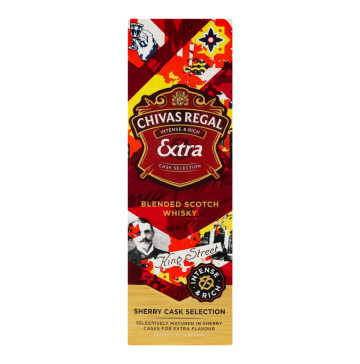 Віскі 700мл 40% шотландське купажоване Sherry cask selection Extra Chivas Regal к/у