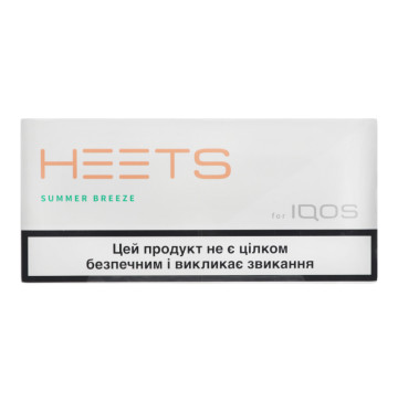 Виріб тютюновий для електричного нагрівання Summer Breeze Heets 20шт