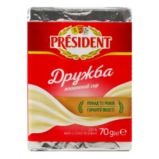 Сир плавлений 38% Дружба President м/у 70г