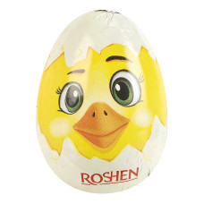 Фігура з молочного шоколаду Яйце весняне Roshen м/у 26г Фігура з молочного шоколаду Яйце весняне Roshen м/у 26г