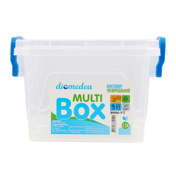 Контейнер універсальний 1.2л №А-12 Multi Box Diomedea 1шт