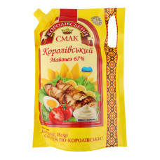 Майонез 67% Королівський Королівський смак д/п 1кг