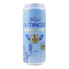 Пиво 0.5л 4.7% Bavarian Helles Oettinger з/б Пиво 0.5л 4.7% Bavarian Helles Oettinger з/б