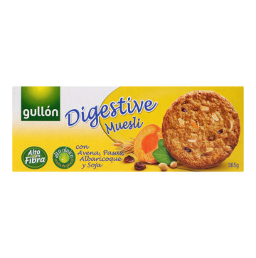 Печиво з мюслі Digestive Gullon к/у 365г