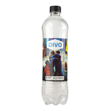 Вода питна негазована Divo Voda п/пл 0.7л