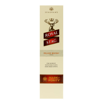 Віскі купажоване Royal Stag Deluxe Seagram's 40% к/у 750мл