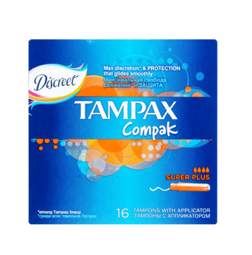 Тампони Compak Tampax 16шт