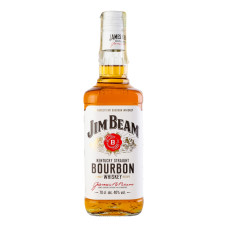 Віскі 0.7л 40% Bourbon White Jim Beam пл