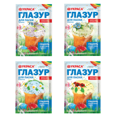 Глазур для пасхи Украса кольорова