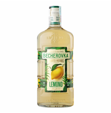 Лікер 0.5л 20% Лимон Becherovka пл