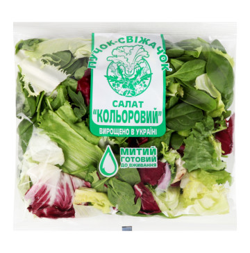 Салат Кольоровий Пучок-Свіжачок м/у 150г