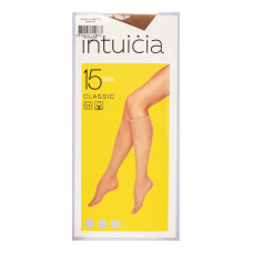 Гольфи жіночі Intuicia Classic 15den vizone 2пари