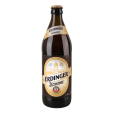 Пиво 0.5л 4.9% світле нефільтроване солодове непастеризоване Urweisse Erdinger пл
