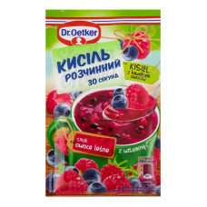 Кисіль розчинний швидкого приготування з шматочками фруктів зі смаком лісових ягід Dr.Oetker м/у 31.5г