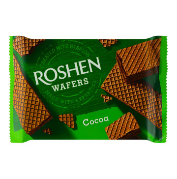 Вафлі Cocoa Wafers Roshen м/у 72г