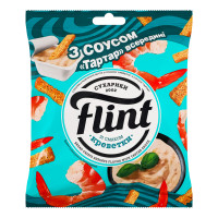 Сухарики пшенично-житні Креветки 65г + соус Тартар 15г Flint м/у 80г