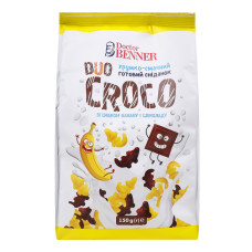 Сніданок готовий зі смаком банану та шоколаду Duo Croco Doctor Benner м/у 150г