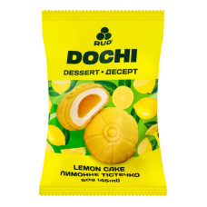 Морозиво пломбір Лимонне тістечко Dessert Dochi Rud м/у 50г