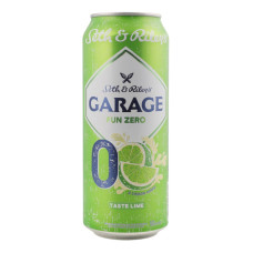 Пиво спеціальне 500мл безалкогольне пастеризоване Taste Lime Fun Zero №0 Seth&Riley's Garage з/б