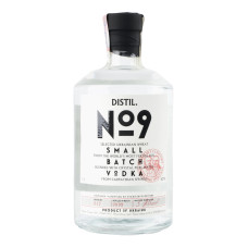 Горілка 1л 40% Distil. №9 пл