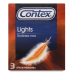 Презервативи латексні з силіконовою змазкою Lights Contex 3шт