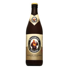 Пиво 0.5л 5% світле пастеризоване Premium Weissbier Naturtrüb Franziskaner пл
