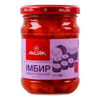 Імбир маринований Akura с/б 230г