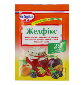 Желфікс з пектином із цитрусових 2:1 Dr.Oetker м/у 25г