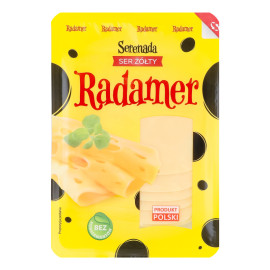 Сир твердий нарізка Radamer Serenada лоток 135г