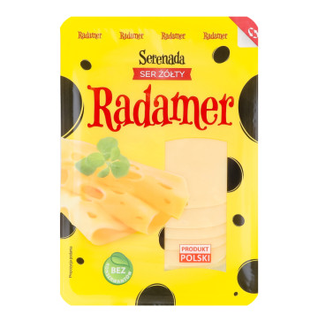 Сир твердий нарізка Radamer Serenada лоток 135г