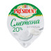 Сметана 20% President ст 180г