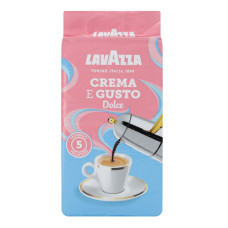 Кава натуральна смажена мелена Dolce Crema e Gusto Lavazza в/у 250г