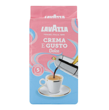 Кава натуральна смажена мелена Dolce Crema e Gusto Lavazza в/у 250г