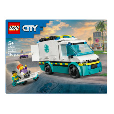 Конструктор для дітей від 5років №60451 Emergency Ambulance City Lego 184ел Конструктор для дітей від 5років №60451 Emergency Ambulance City Lego 184ел