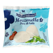 Сир 40% м'який з коров'ячого молока у розсолі Mozzarella Fior di Dolcezza м/у 220г