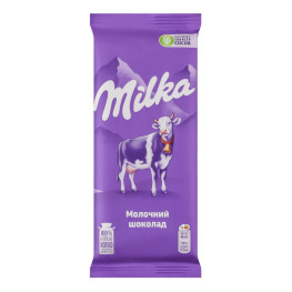 Шоколад молочний Milka м/у 90г