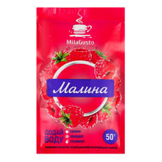 Концентрат для напоїв ягідний Малина MilaGusto м/у 50г