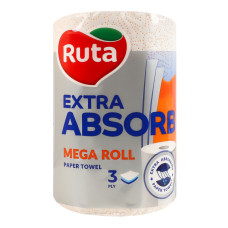Рушник паперовий 3-х шаровий 200 листів Extra absorb Selecta Ruta 1шт