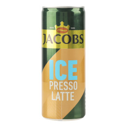 Напій молочний з кавою IcePresso Latte Jacobs з/б 250мл
