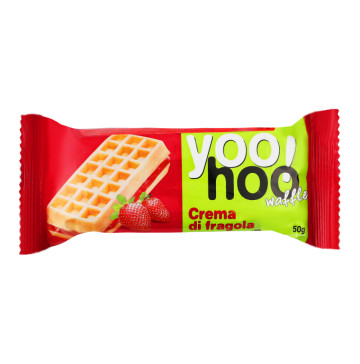 Бісквіт з вершковою начинкою з полуницею Yoo! Hoo м/у 50г