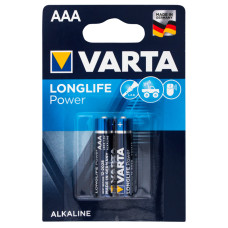 Батарейка AАA 1.5V LR03 №4903 Varta 2шт