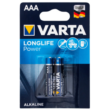 Батарейка AАA 1.5V LR03 №4903 Varta 2шт