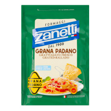 Сир 32% тертий Грана Падано Zanetti д/п 0.1кг