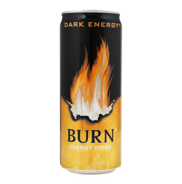 Напій енергетичний безалкогольний сильногазований Dark energy Burn з/б 250мл