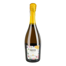 Вино ігристе 0.75л 11% біле екстра сухе DOC Prosecco Fiori пл Вино ігристе 0.75л 11% біле екстра сухе DOC Prosecco Fiori пл