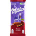 Шоколад молочний Вишня та Крем Milka м/у 90г